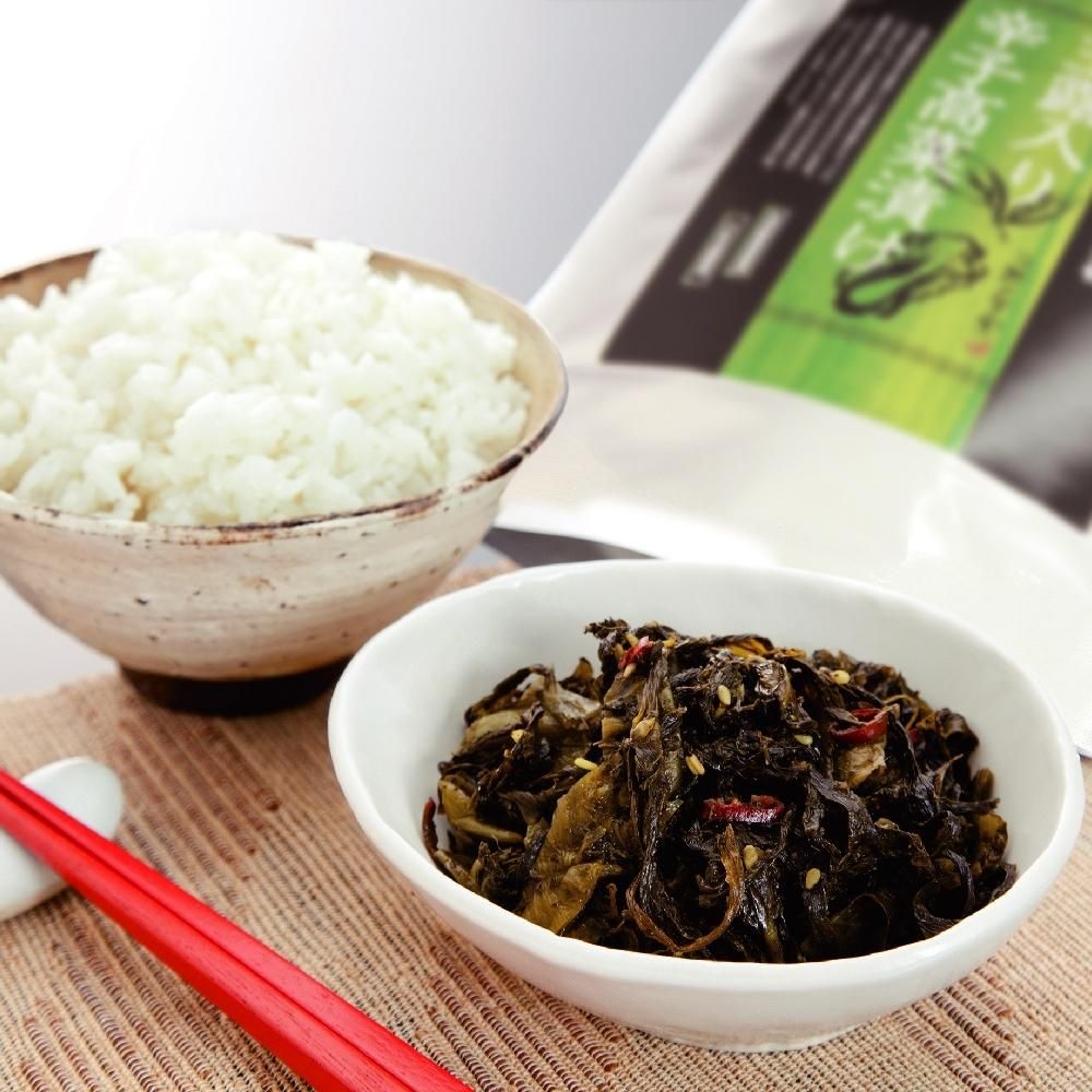＜原野製茶本舗＞玉露入り辛子高菜漬け(150g)　2袋